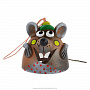 Колокольчик керамический "Крысенок" (в ассортименте)	, фотография 16. Интернет-магазин ЛАВКА ПОДАРКОВ